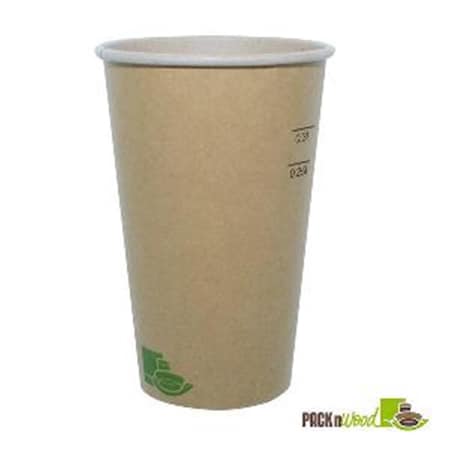 Packnwood Zen Kraft Paper Cup - 16 oz 210GCZEN16